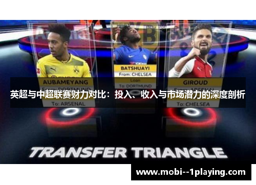 英超与中超联赛财力对比：投入、收入与市场潜力的深度剖析